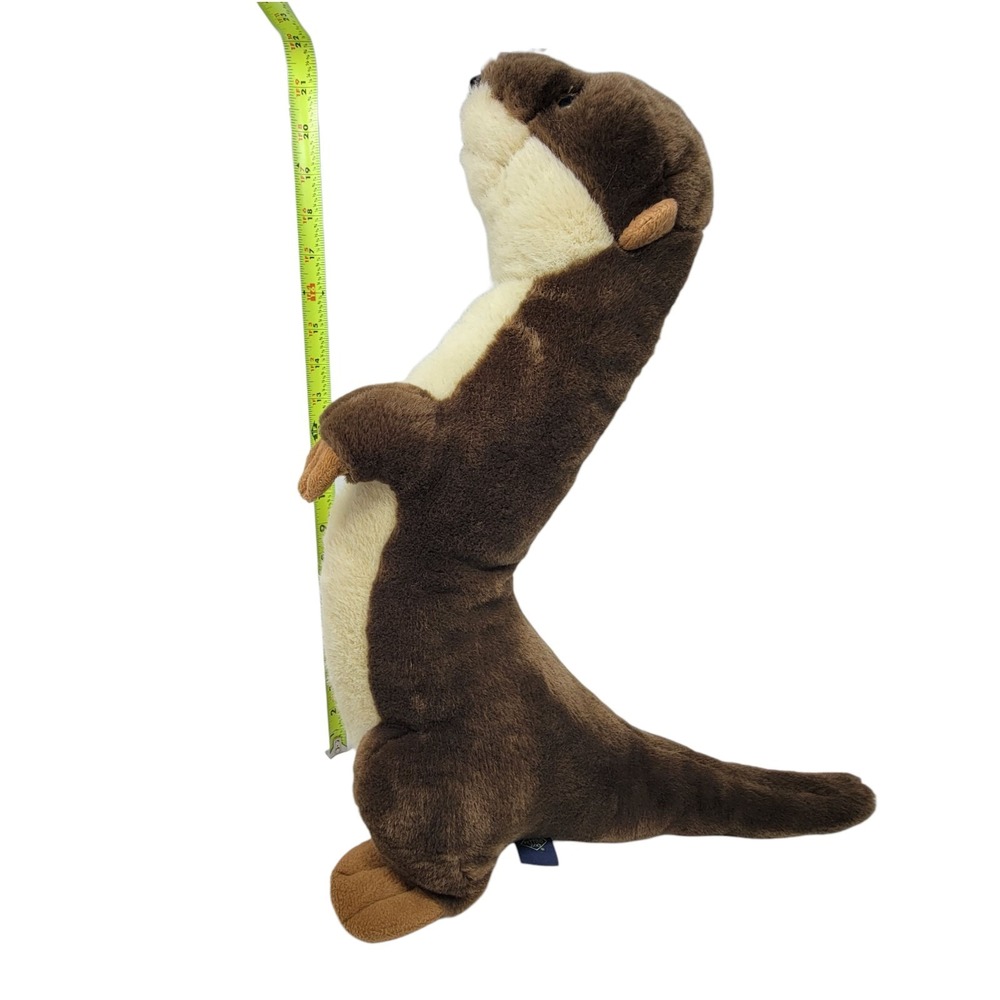 Vintage The Petting Zoo River Otter Plush 1994 Standing 22" Stuffed Rare Read - Picture 12 of 14